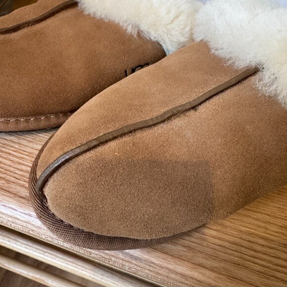 UGG Scuffette II Slippers — Chestnut — Size 7 — New - Picture 7 of 8